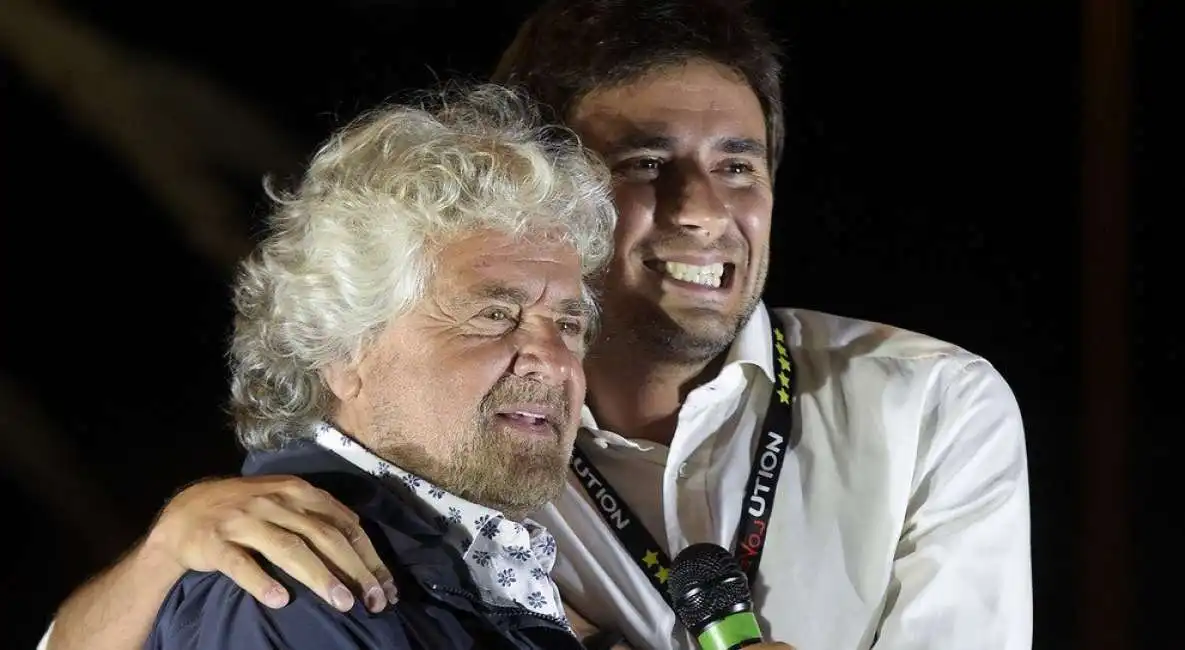 beppe grillo e alessandro di battista