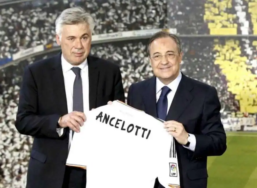 carlo ancelotti florentino perez