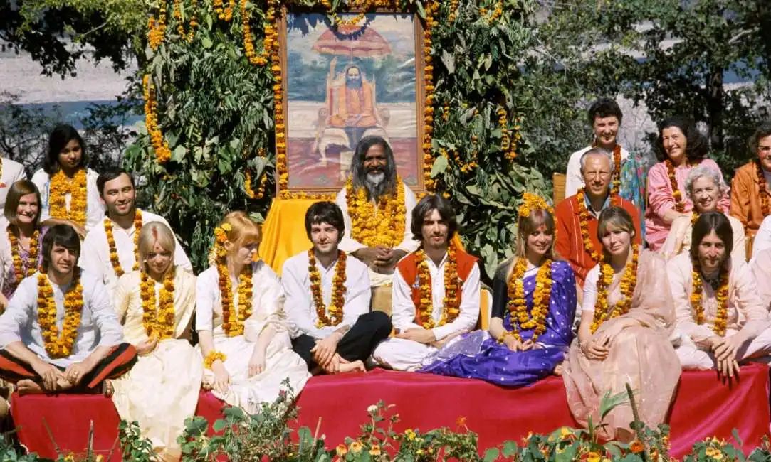 i beatles a rishikesh, 1967