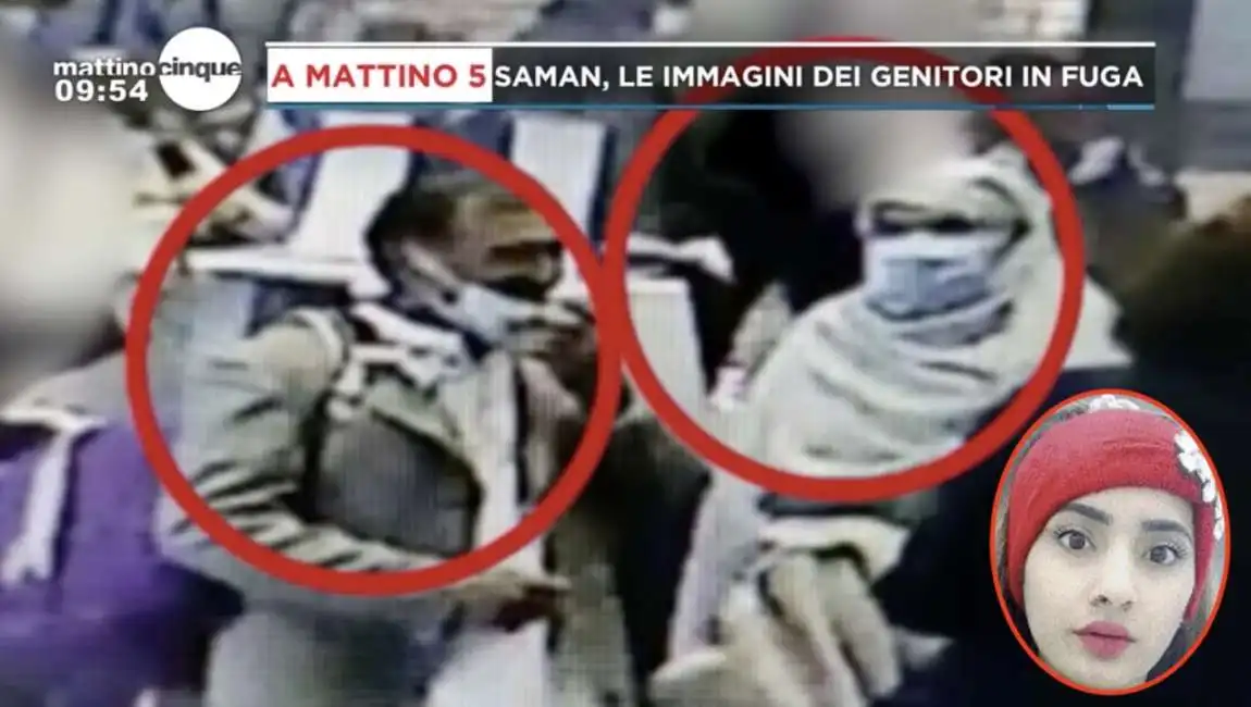 i genitori di saman abbas in fuga a malpensa