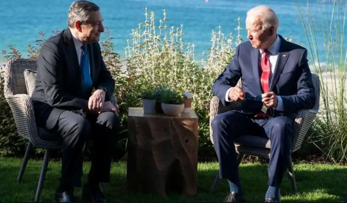 mario draghi joe biden al g7