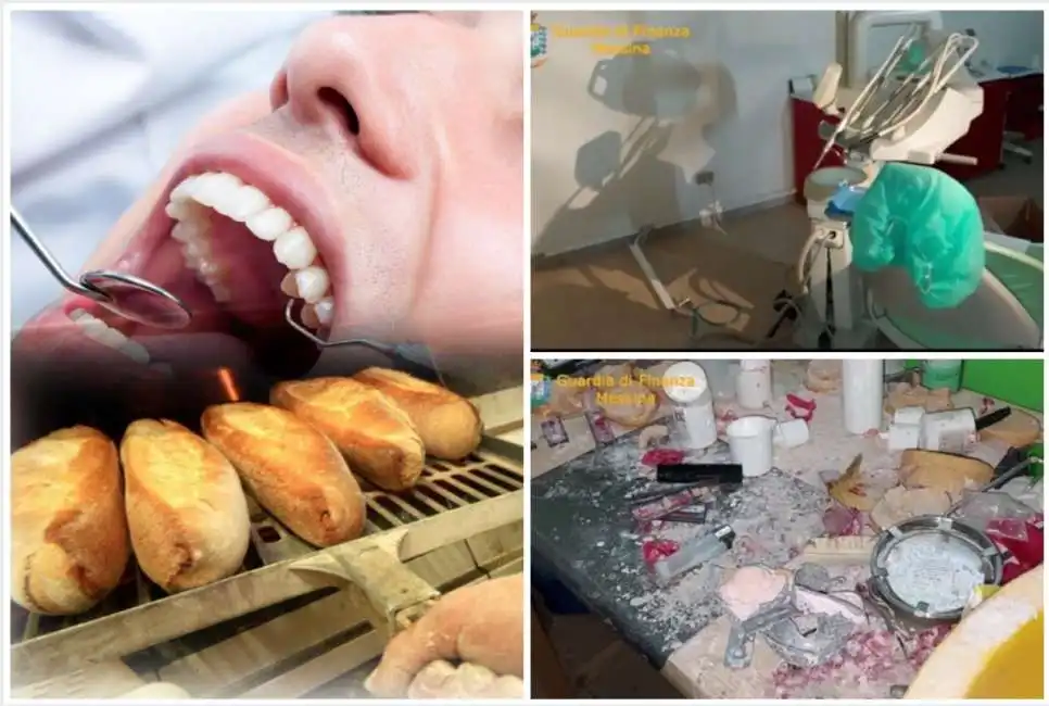 panettiere esercita come dentista in provincia messina 