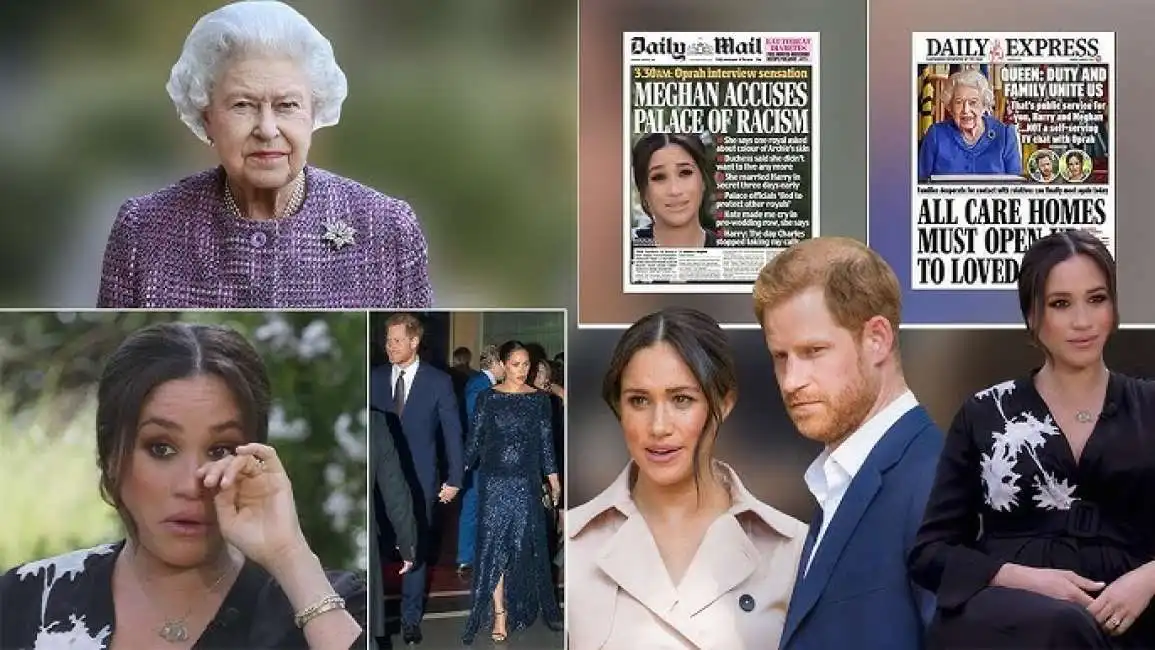 regina elisabetta meghan markle razzismo