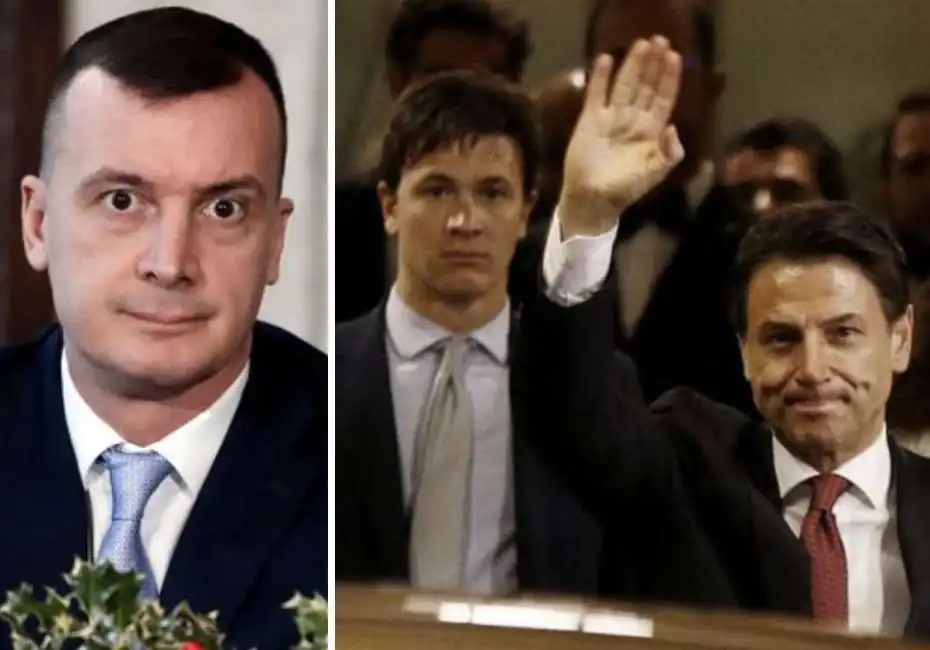 rocco casalino andrea benvenuti giuseppe conte