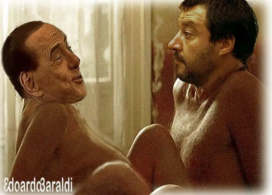 silvio berlusconi matteo salvini