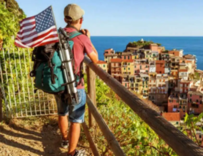 turista americano in italia usa america