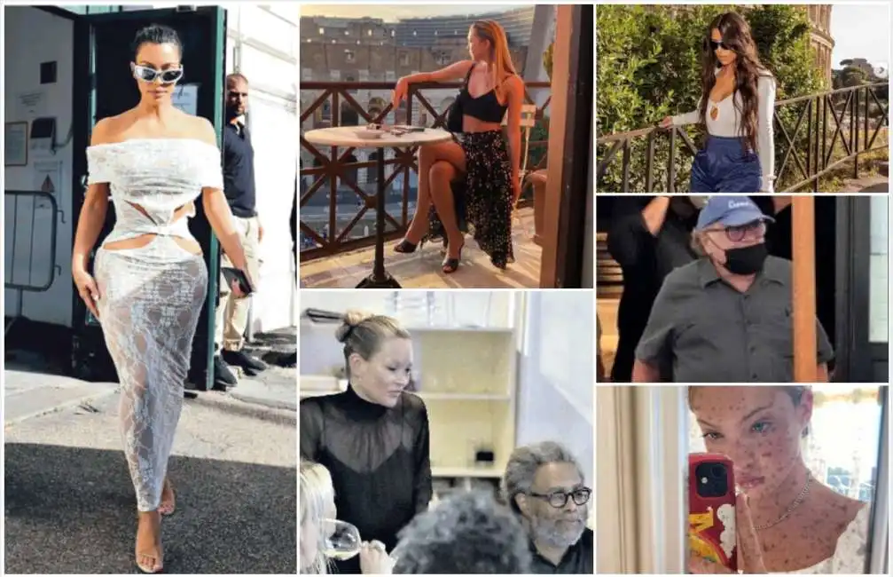 vip a roma kim kardashian danny de vito spike lee kate moss lila moss