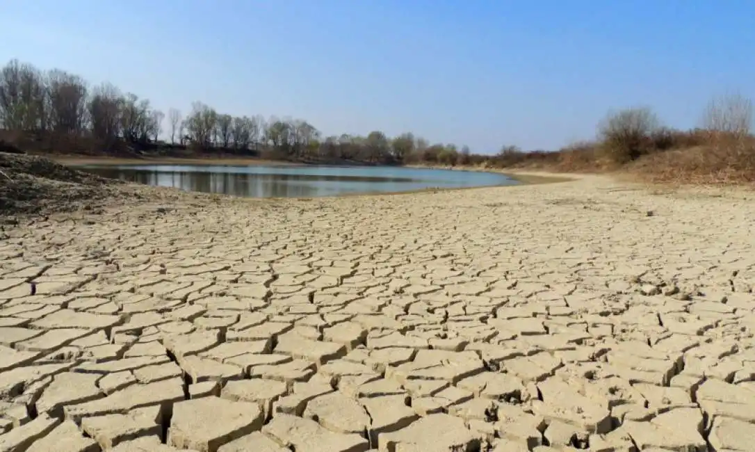 allarme siccita - fiume po 