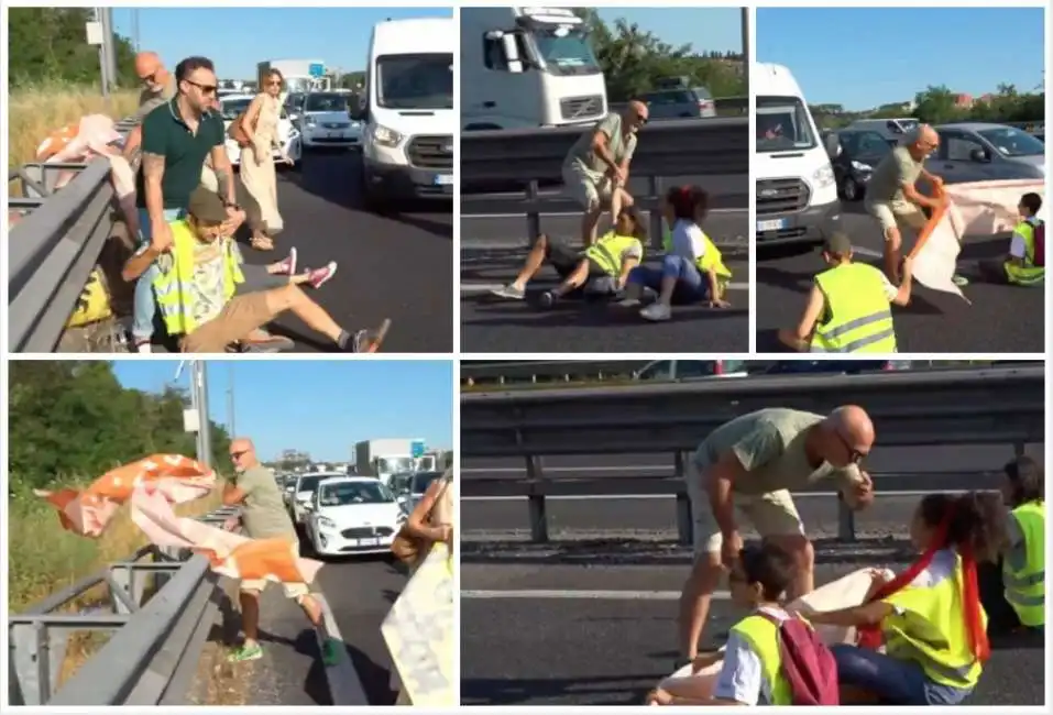 ambientalisti protesta roma gra