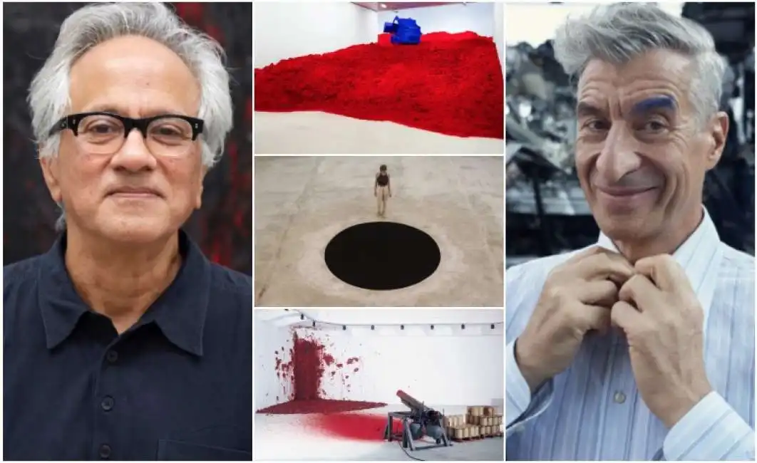 anish kapoor maurizio cattelan