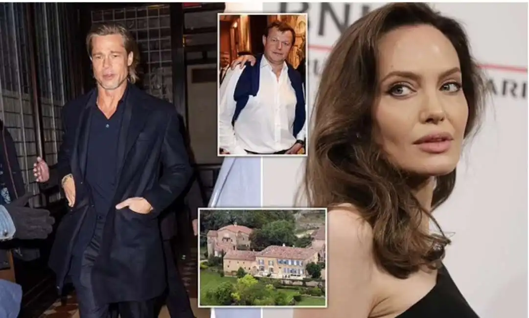 brad pitt - angelina jolie chateau miraval