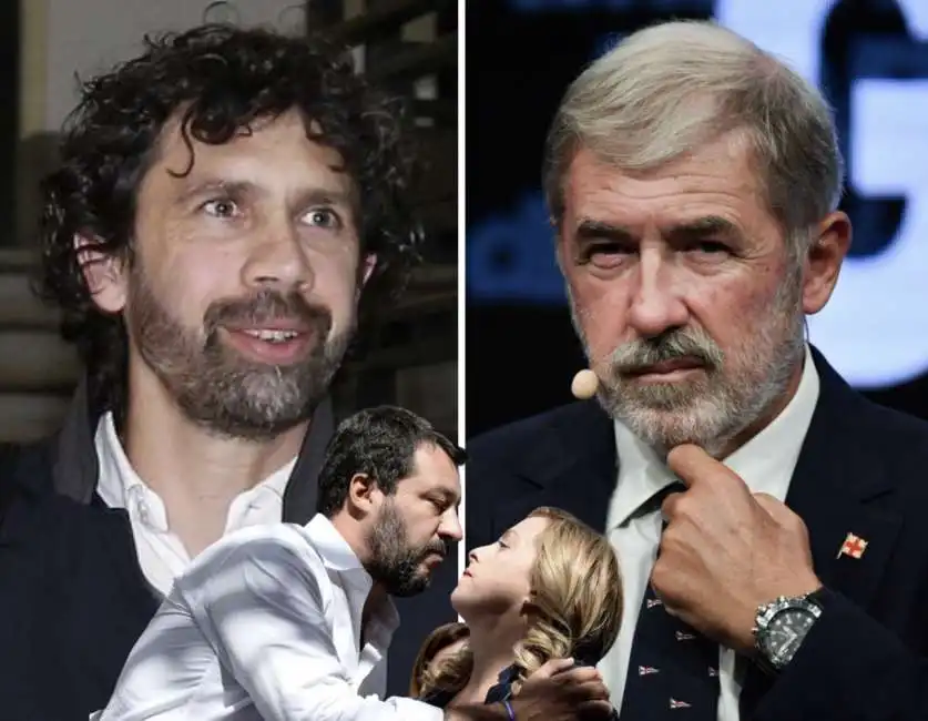 damiano tommasi marco bucci matteo salvini giorgia meloni 