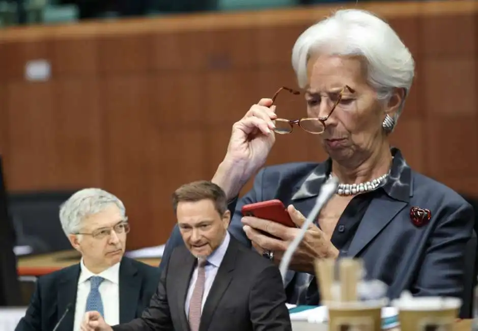 daniele franco christian lindner christine lagarde 