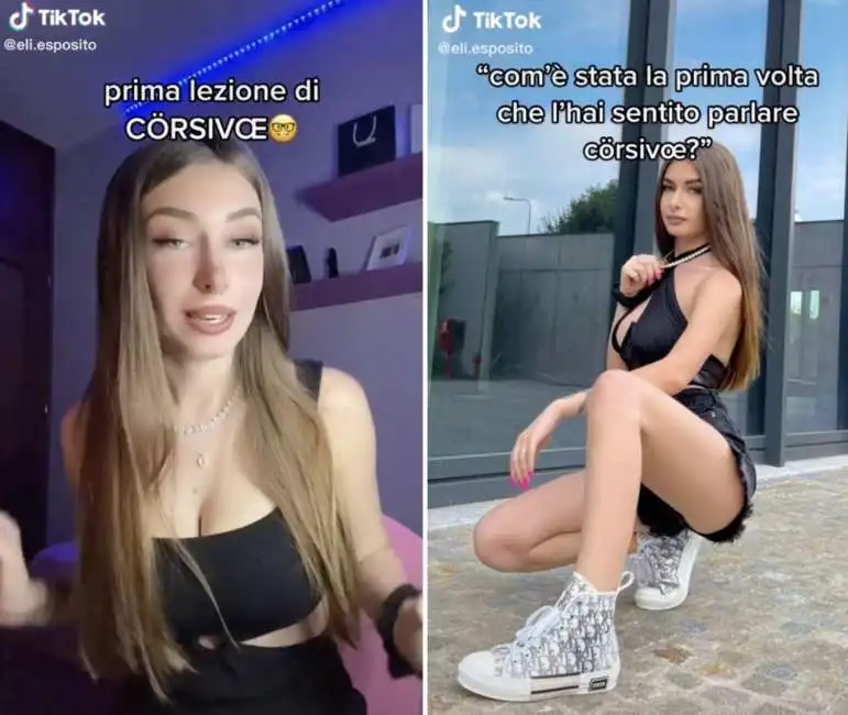 eli esposito elisa corsivo parlare 