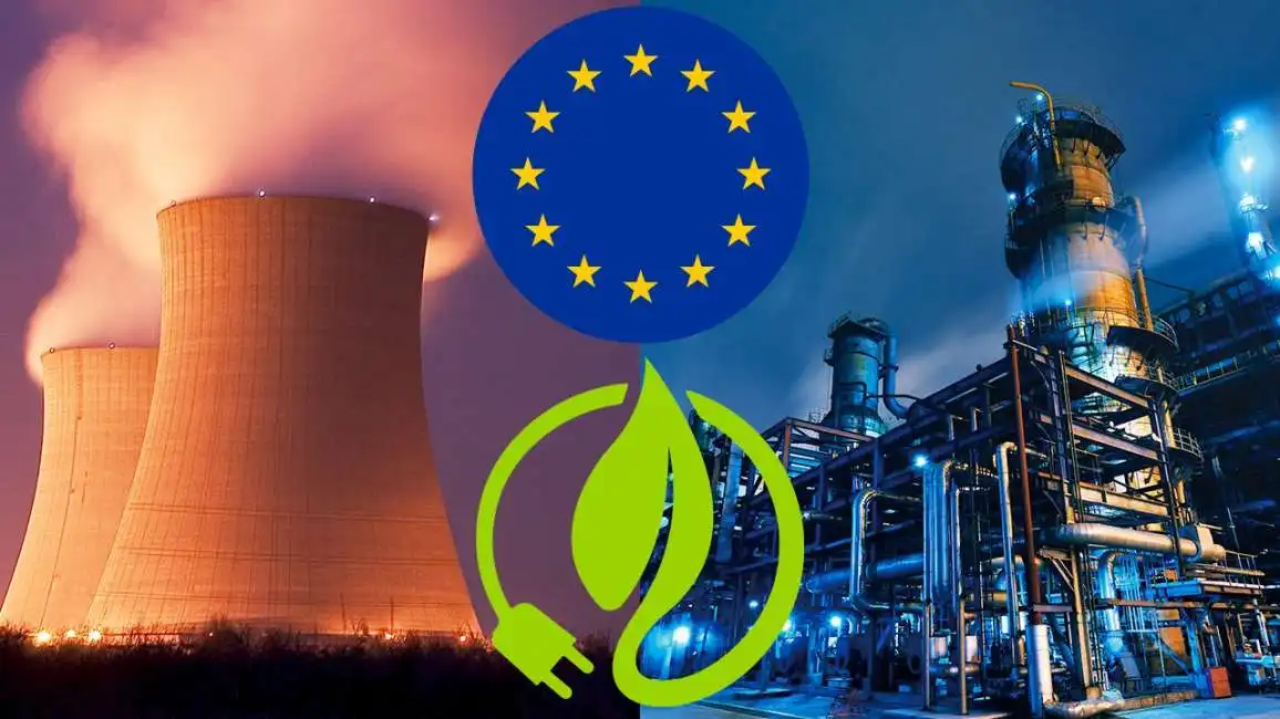 gas e nucleare energia sostenibile