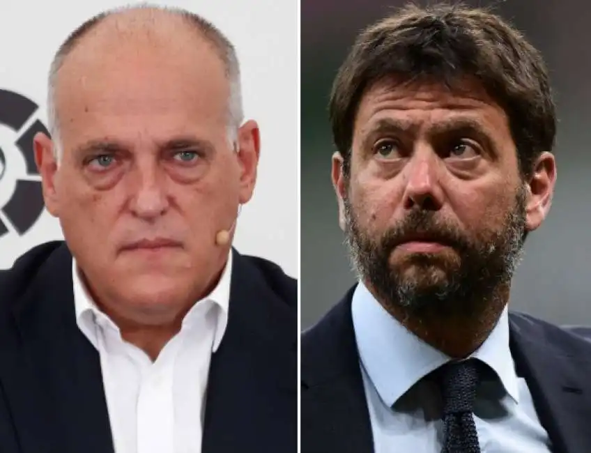 javier tebas andrea agnelli 