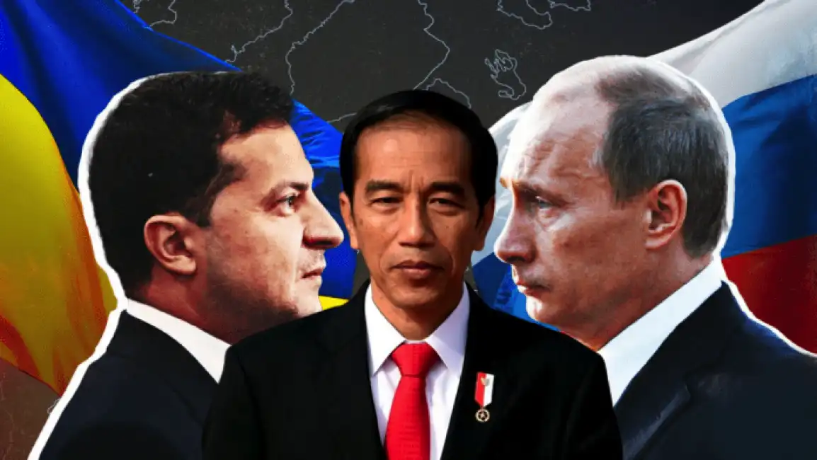 joko widodo putin zelensky 