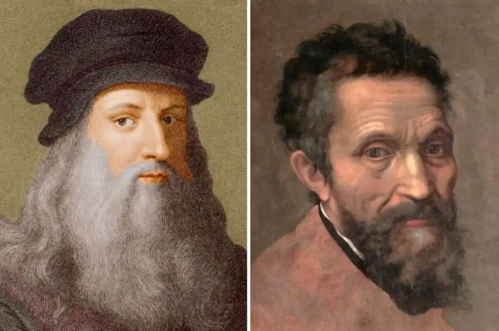 leonardo da vinci michelangelo buonarroti