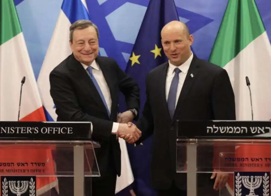 mario draghi naftali bennett 