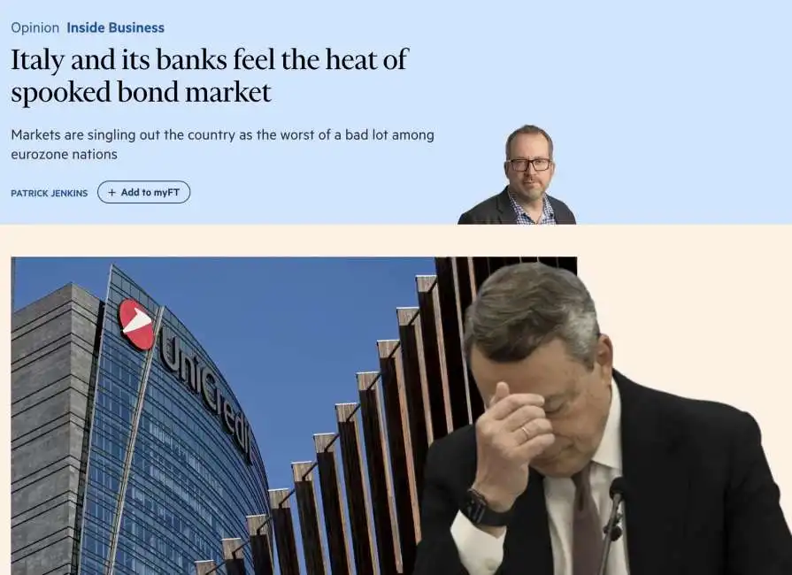 mario draghi patrick jenkins financial times italia 