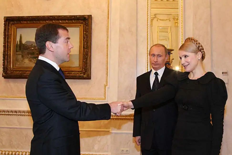 medvedev putin tymoshenko