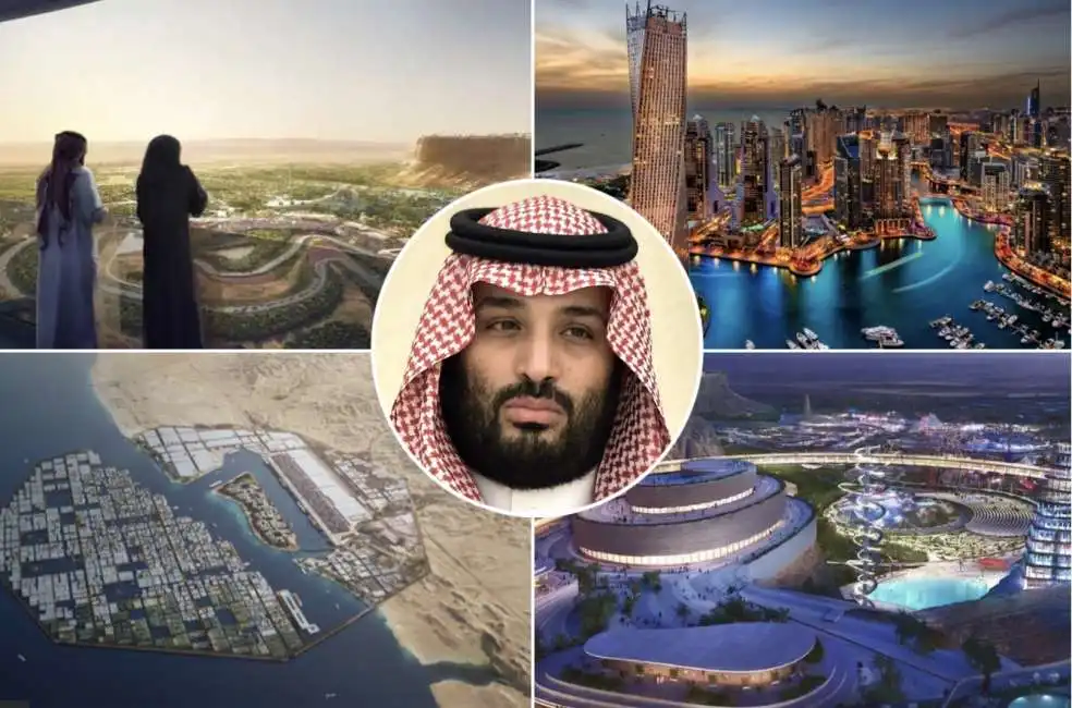 neom qiddiya mbs mohammed bin salman arabia saudita 