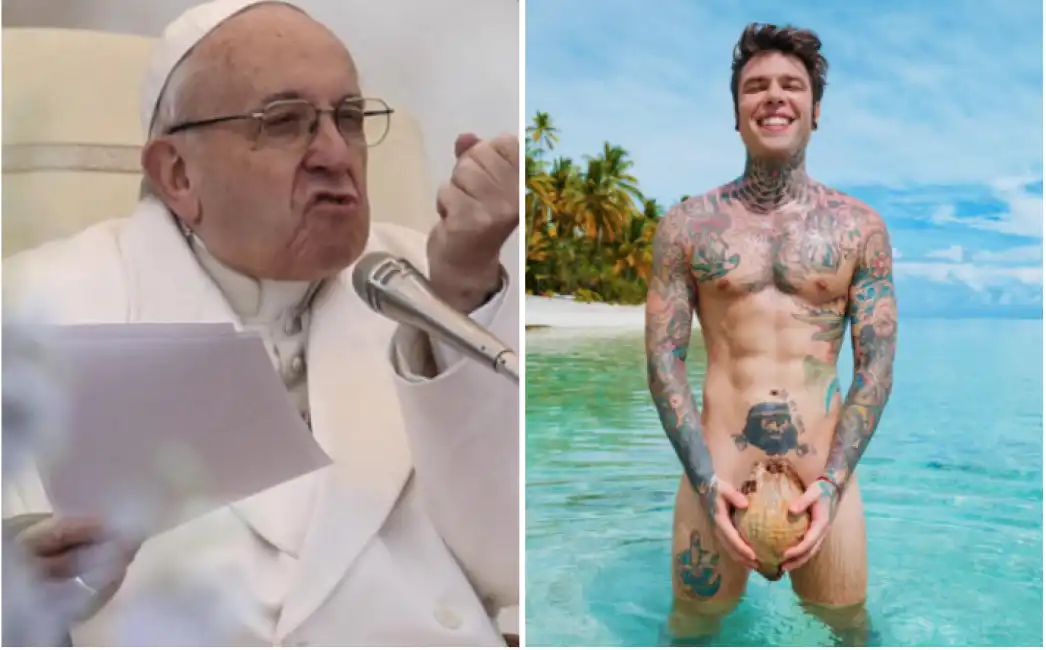 papa francesco fedez