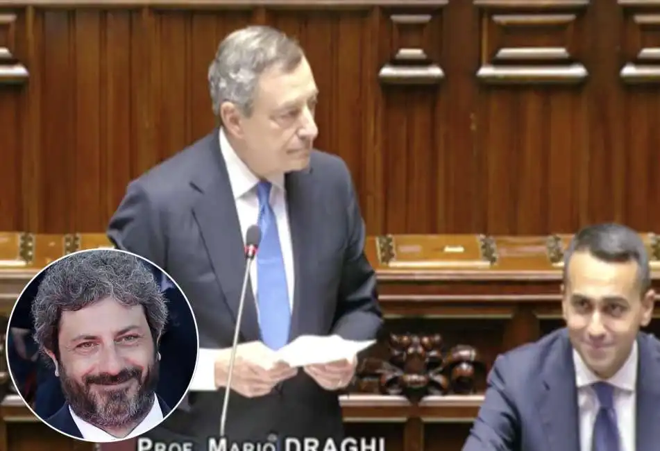 roberto fico mario draghi luigi di maio 