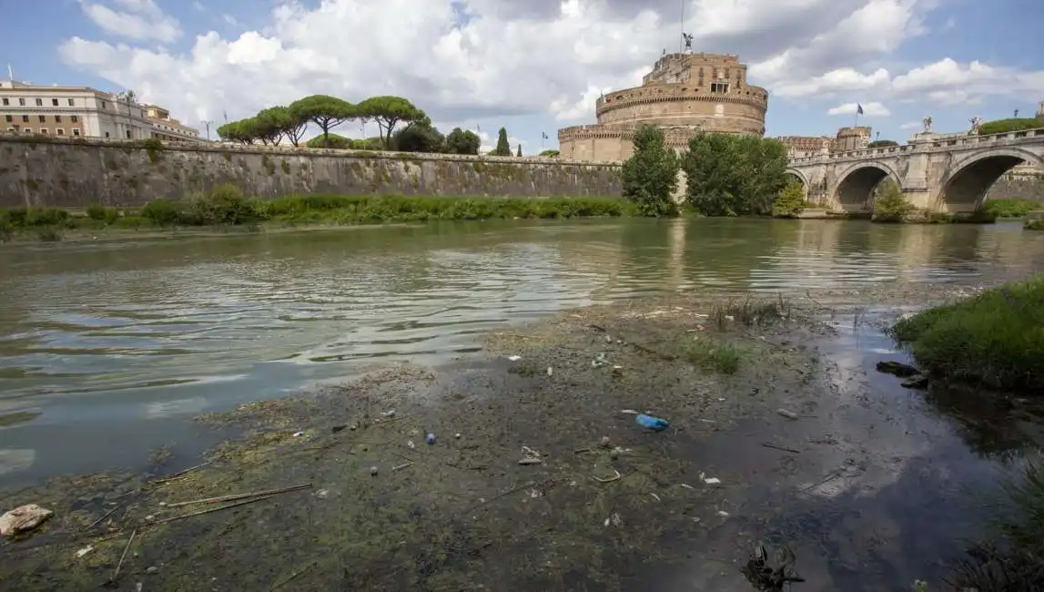 siccita tevere 