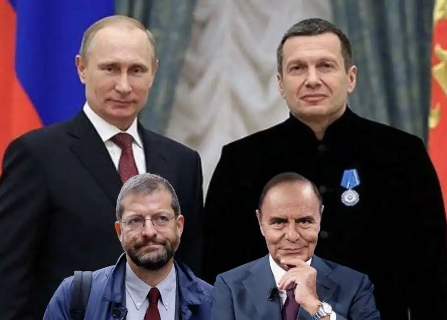 vladimir putin solovyev andrea romano bruno vespa 