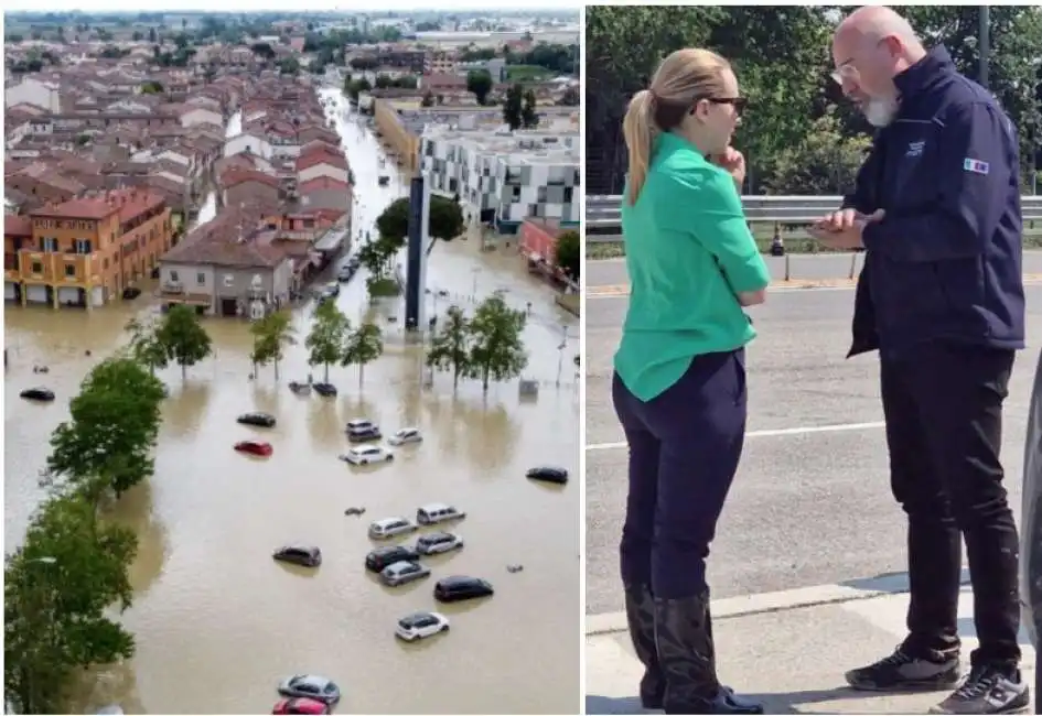 alluvione emilia romagna giorgia meloni stefano bonaccini