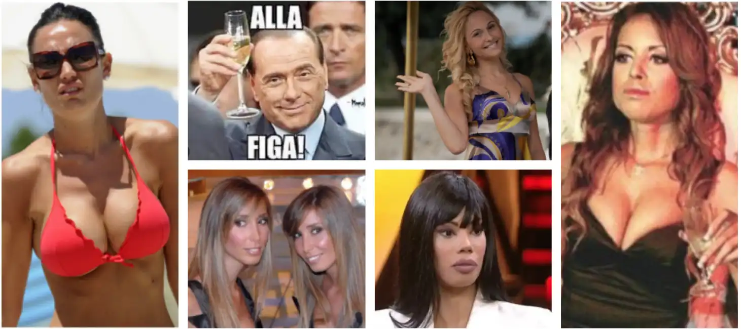 berlusconi donne