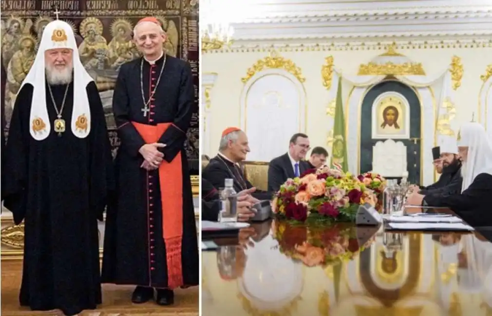 cardinale matteo zuppi mosca russia vaticano patriarca kirill