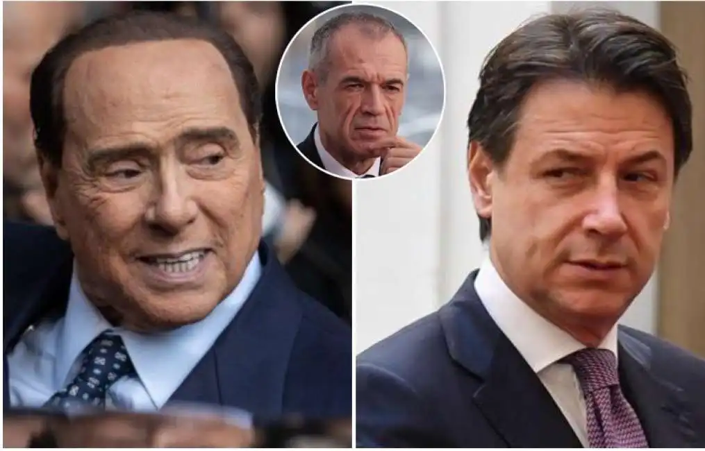 carlo cottarelli silvio berlusconi giuseppe conte