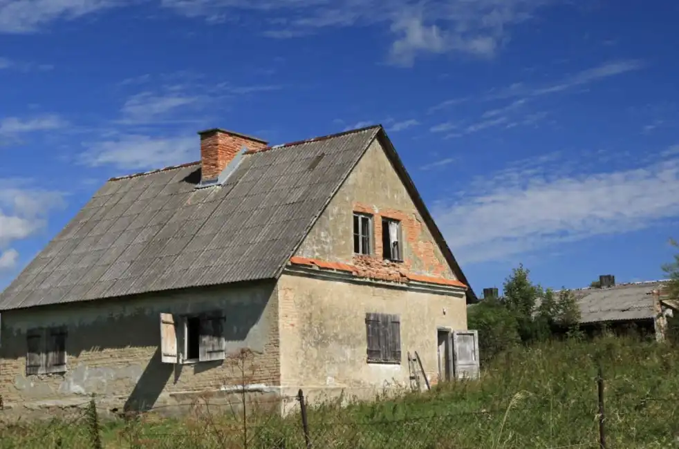 casa diroccata isola irlandese