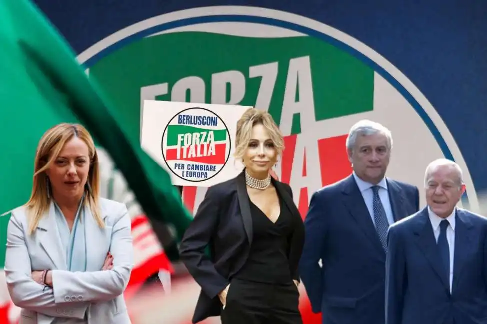 forza italia giorgia meloni gianni letta marina berlusconi antonio tajani