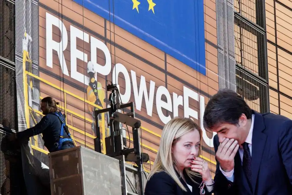 giorgia meloni raffaele fitto repower eu 