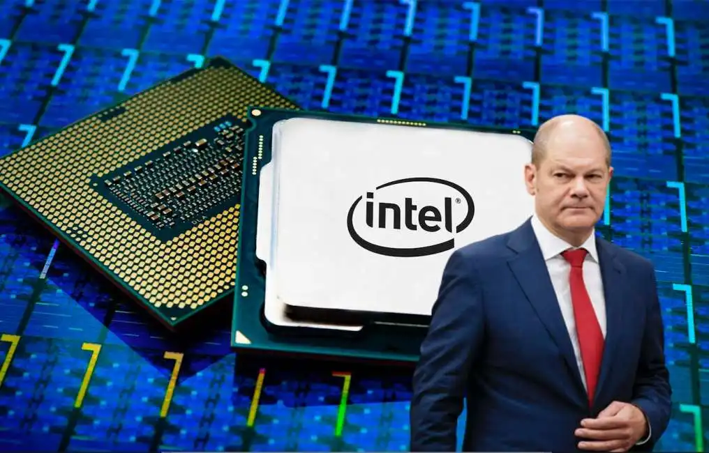 intel germania olaf scholz