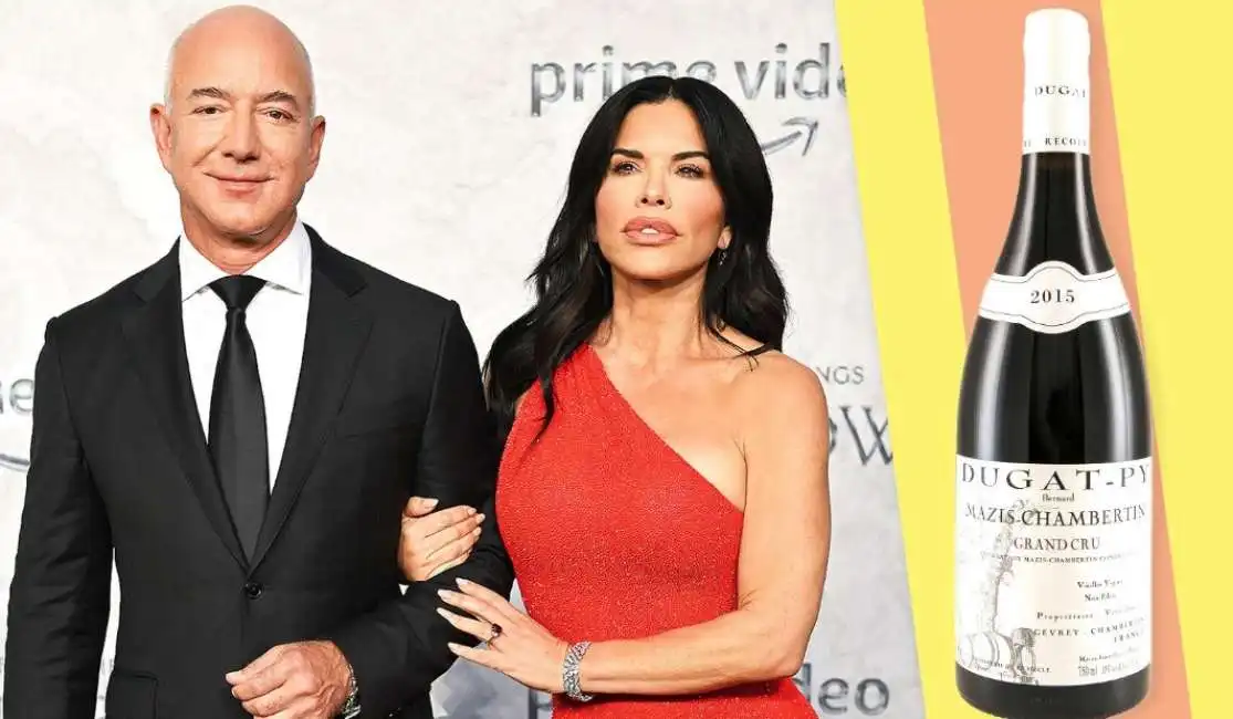 jeff bezos lauren sanchez vino dugat-py grand cru di domaine bernard