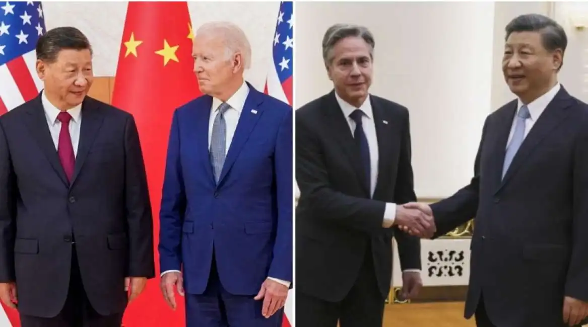 joe biden xi jinping antony blinken usa cina