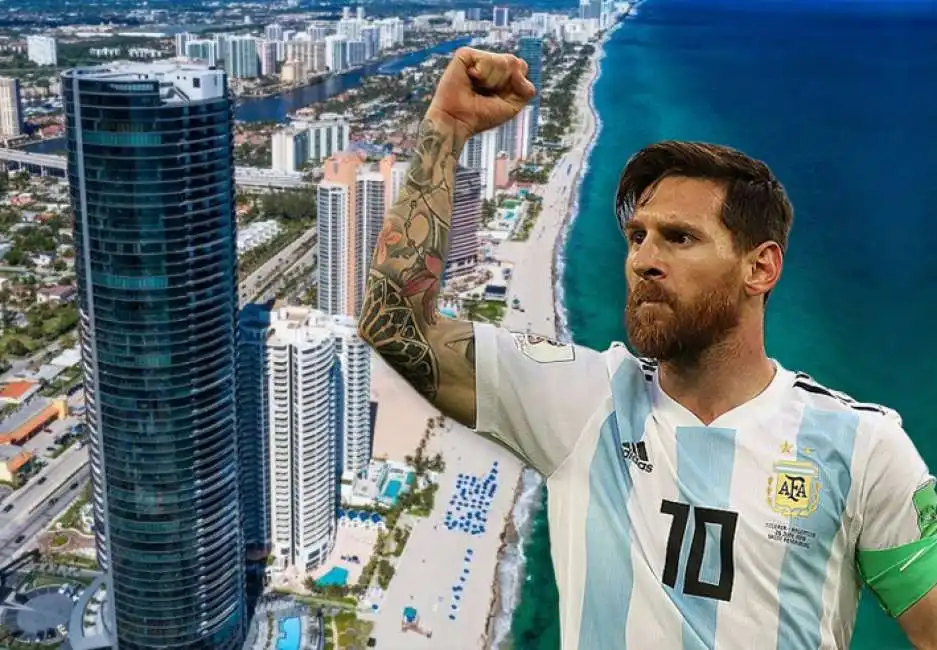 lionel messi porsche design tower 