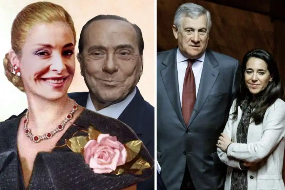 marta fascina silvio berlusconi antonio tajani licia ronzulli 