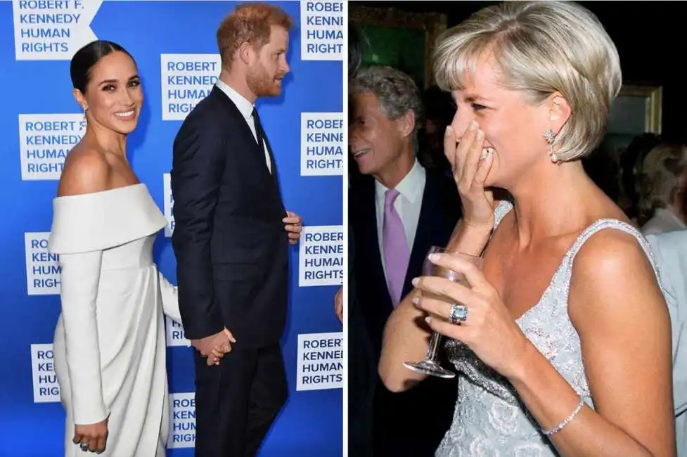 meghan markle principe harry principessa diana spencer