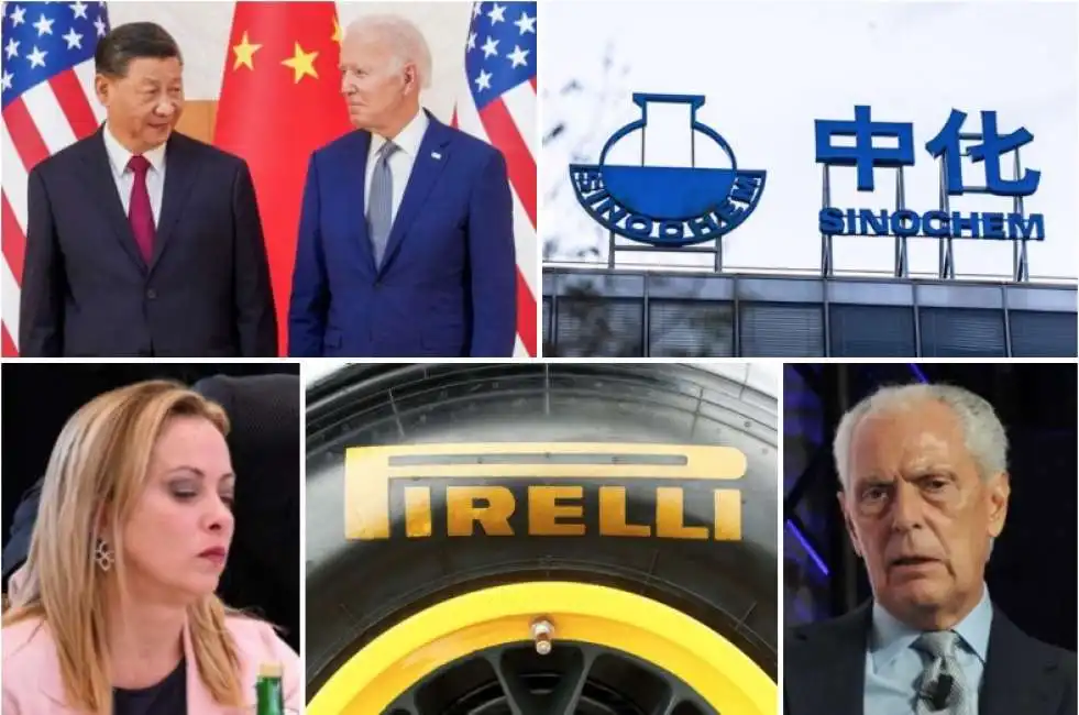 pirelli meloni tronchetti provera sinochem xi jinping biden