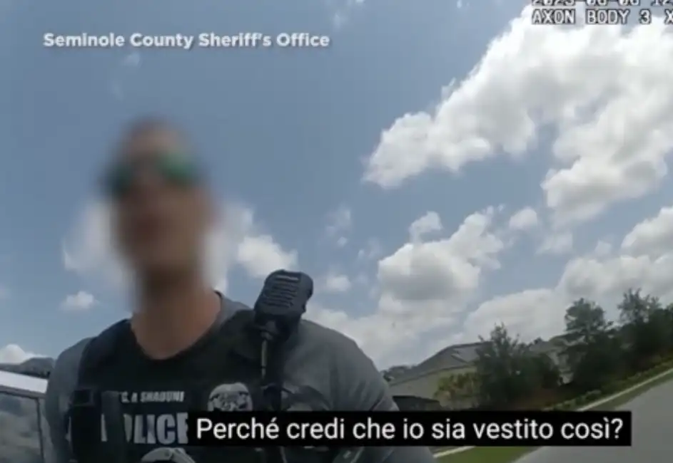 poliziotto ferma un collega per eccesso di velocita orlando florida stati uniti