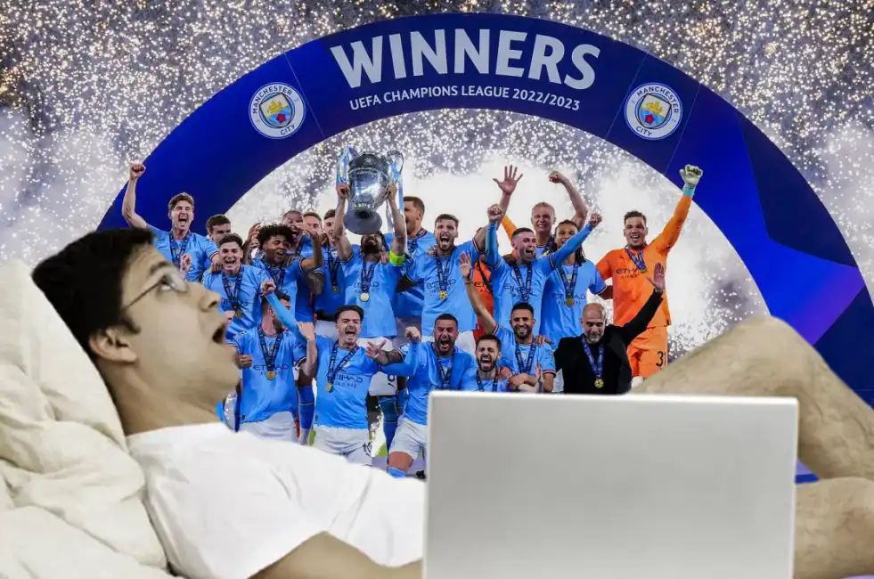 pornhub finale di champions dati masturbazione inter manchester city