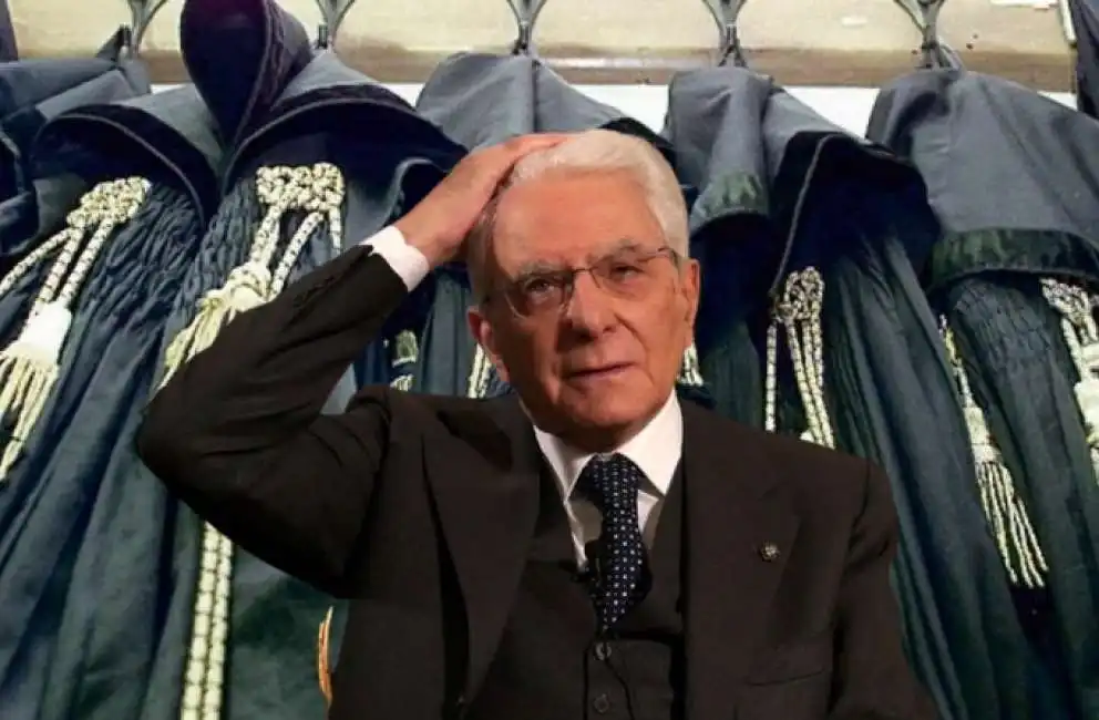 sergio mattarella magistrati toghe