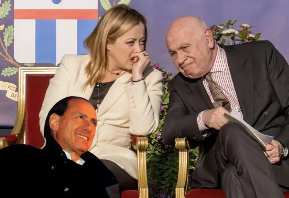 silvio berlusconi carlo nordio giorgia meloni 