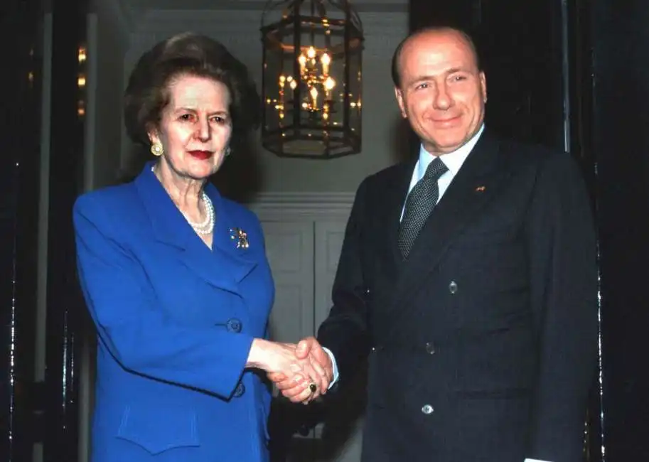 silvio berlusconi margaret thatcher