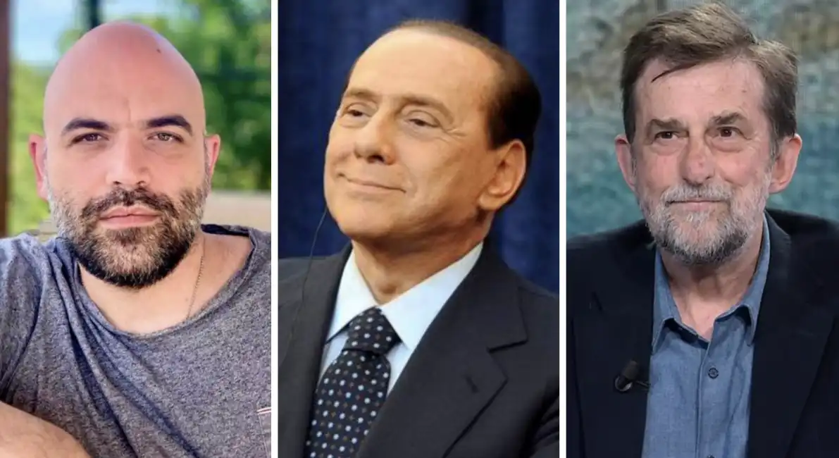 silvio berlusconi nanni moretti roberto saviano